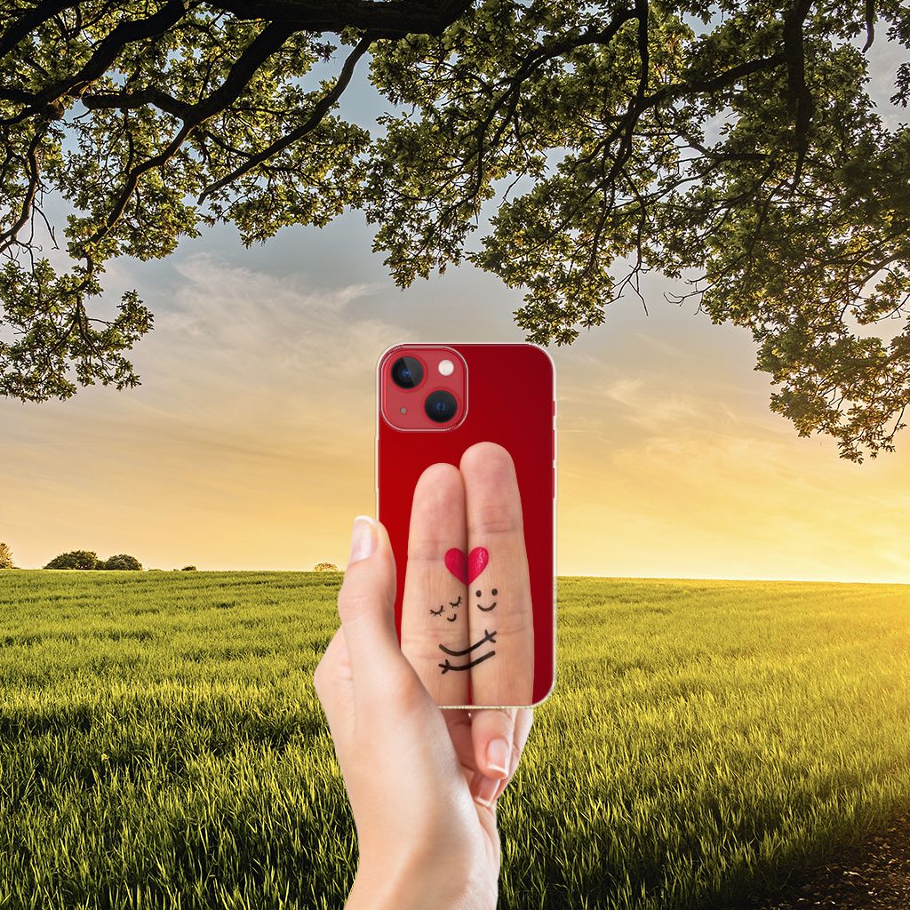 Apple iPhone 13 Silicone Back Cover Liefde - Origineel Romantisch Cadeau B2C Telecom