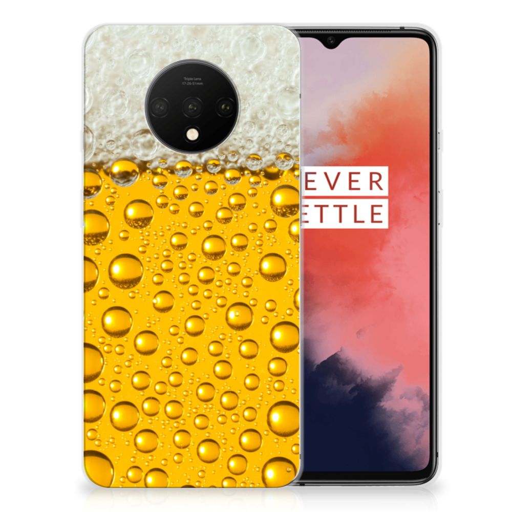 OnePlus 7T Siliconen Case Bier