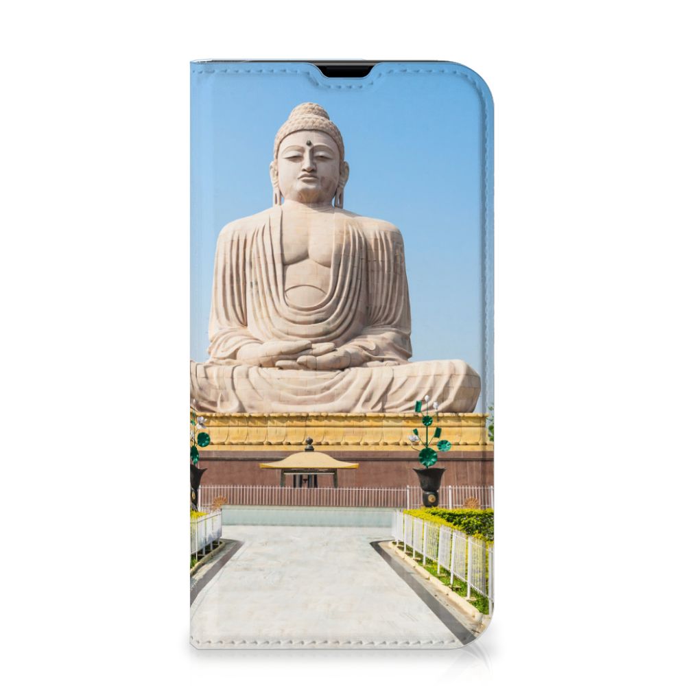 iPhone 13 Pro Book Cover Boeddha - B2C Telecom
