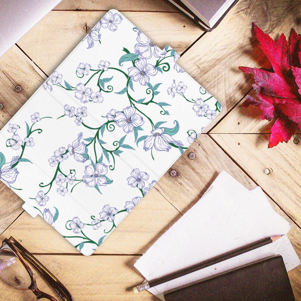Lenovo Tab M10 Plus 3rd Gen 10.6 inch Uniek Tablet Cover Blossom White