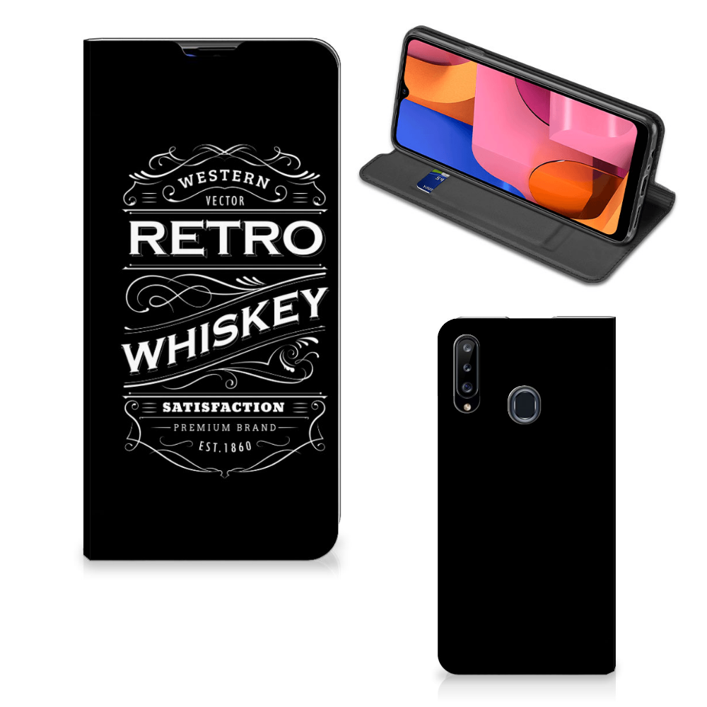Samsung Galaxy A20s Flip Style Cover Whiskey - B2C Telecom