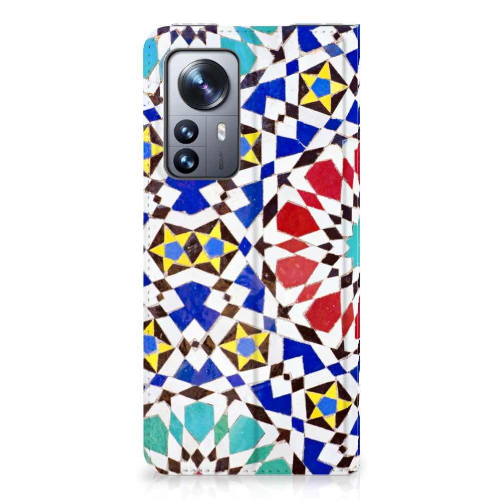 Xiaomi 12 Pro Standcase Mozaïek - B2C Telecom