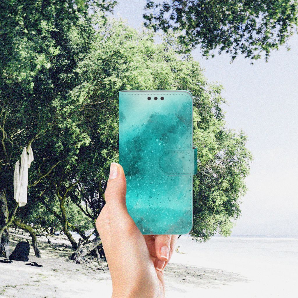 Hoesje Microsoft Lumia 650 Painting Blue