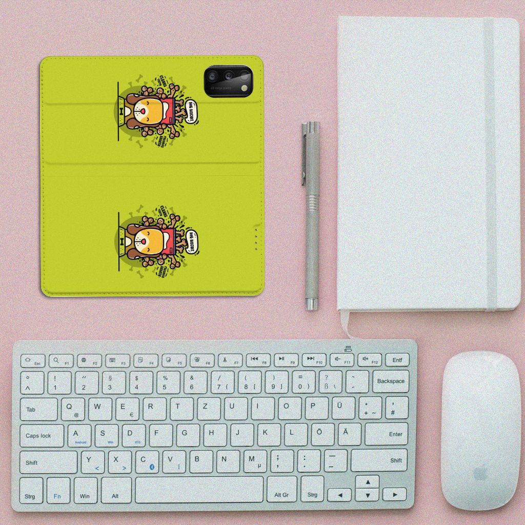 Samsung Galaxy A41 Magnet Case Doggy Biscuit - B2C Telecom
