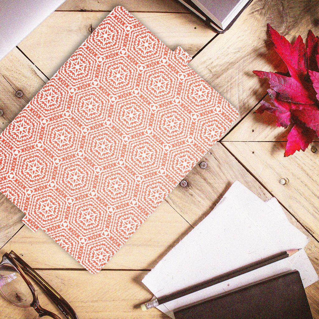 Lenovo Tab P11 | P11 Plus Tablet Hoes Pattern Orange