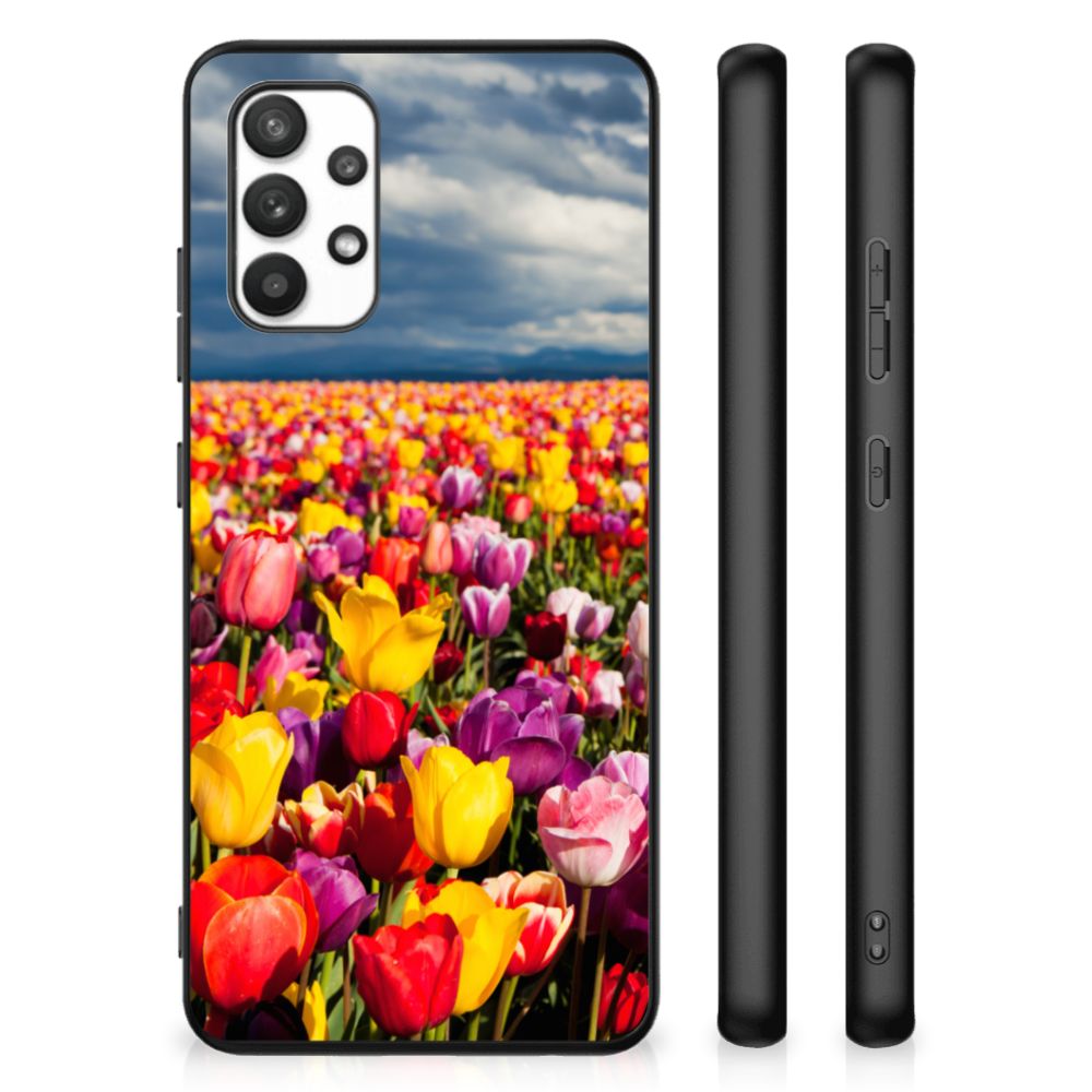 Samsung Galaxy A32 4G | A32 5G Enterprise Editie Bloemen Hoesje Tulpen B2C Telecom