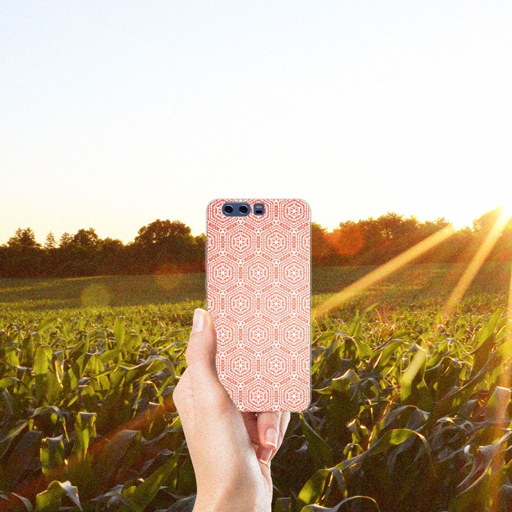 Huawei P10 Plus TPU bumper Pattern Orange