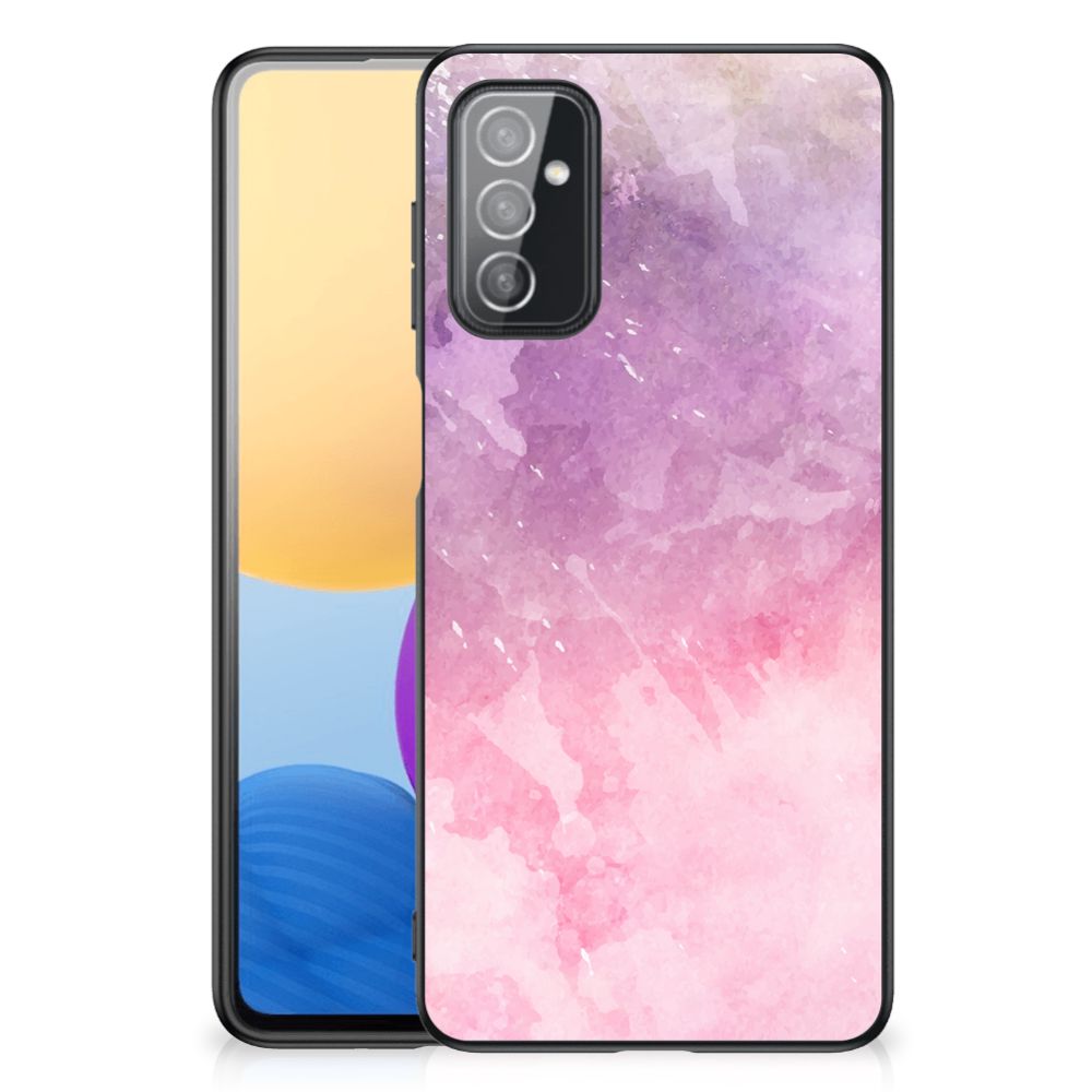 Kleurrijke Telefoonhoesje Samsung Galaxy M52 Pink Purple Paint B2C Telecom