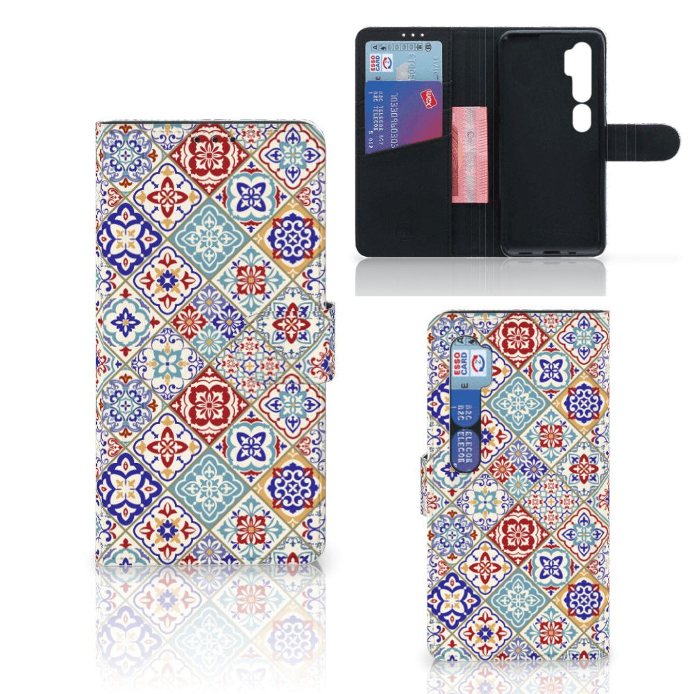 Xiaomi Mi Note 10 Pro Bookcase Tiles Color