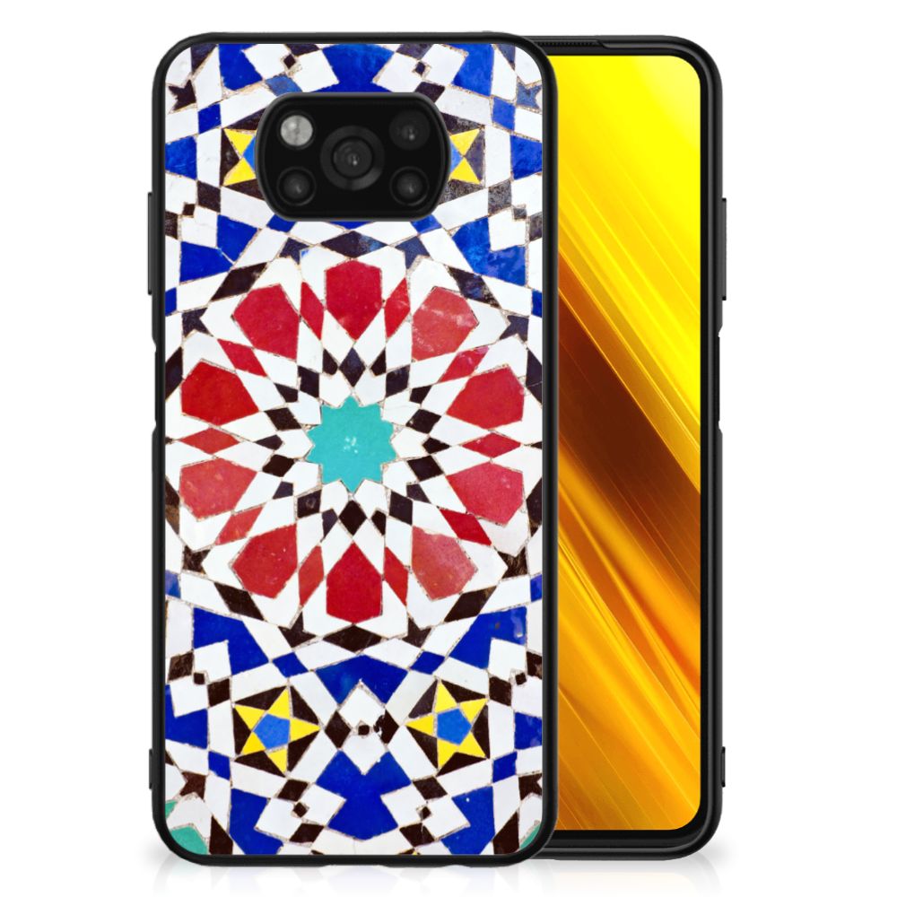 Xiaomi Poco X3 | X3 Pro Marmeren Print Telefoonhoesje Mozaïek