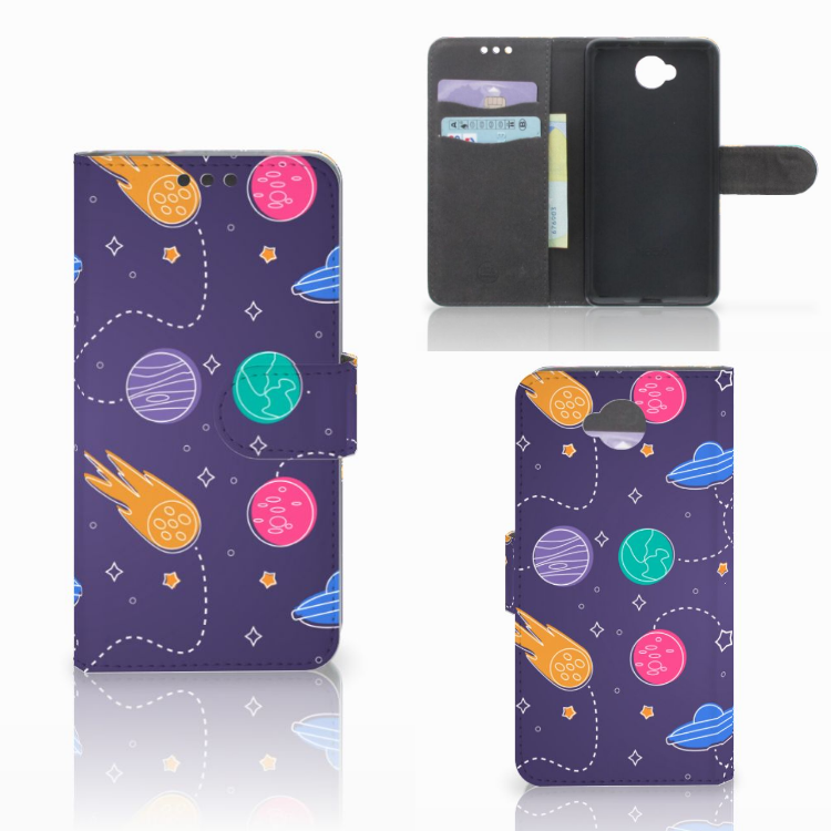 Microsoft Lumia 650 Wallet Case met Pasjes Space