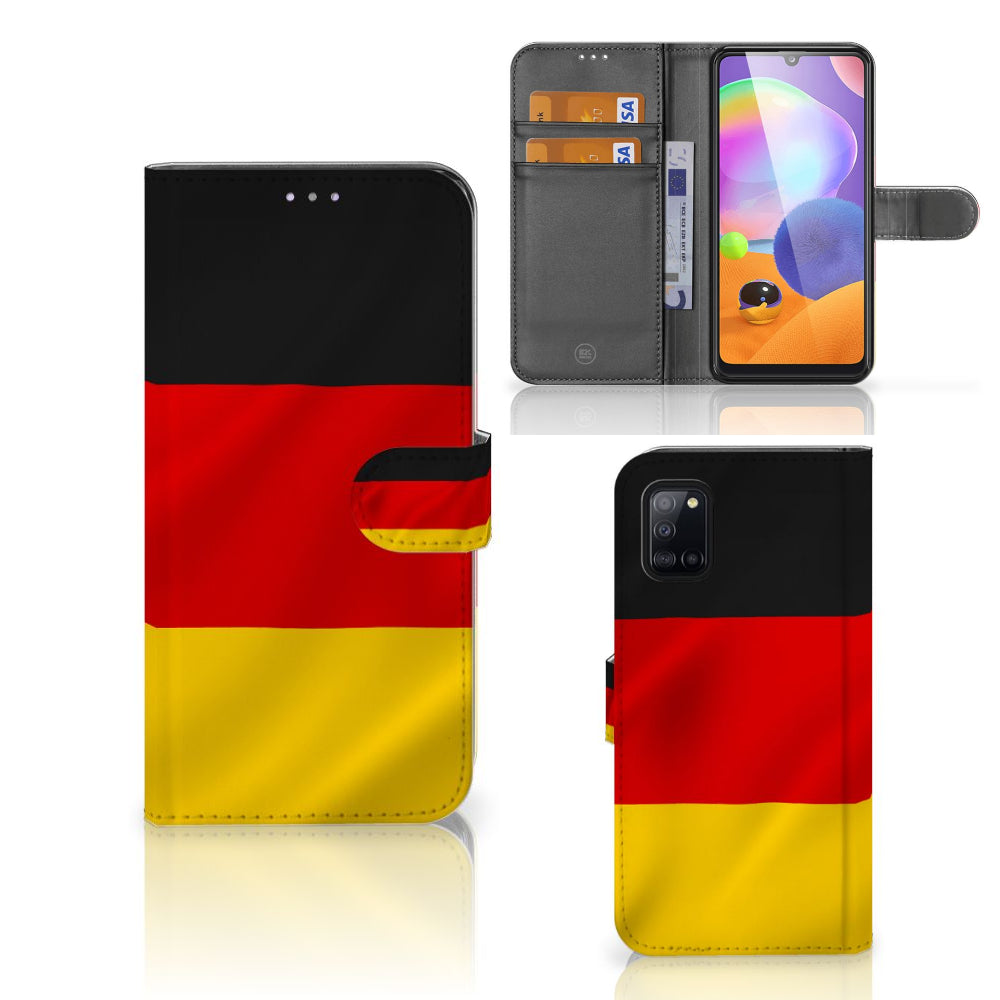 Samsung Galaxy A31 Bookstyle Case Duitsland