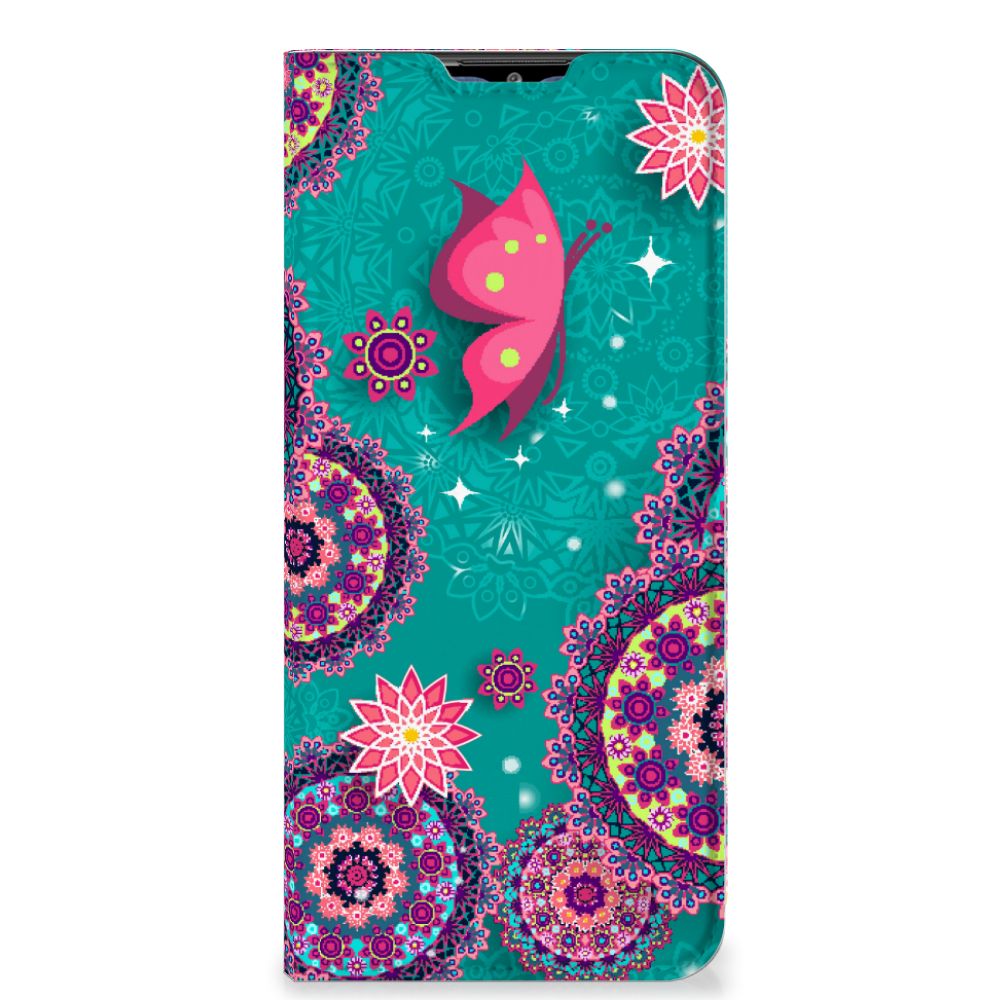 Samsung Galaxy M02s | A02s Bookcase Cirkels en Vlinders - B2C Telecom