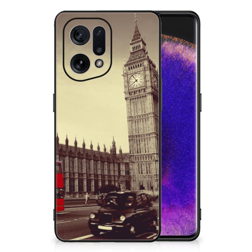 OPPO Find X5 TPU Backcover Londen