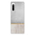 Sony Xperia 10 IV Bumper Hoesje Wood Concrete