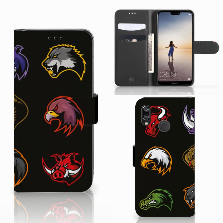 Huawei P20 Lite Leuk Hoesje Cartoon