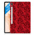 Samsung Galaxy Tab S7FE Siliconen Hoesje Red Roses - B2C Telecom