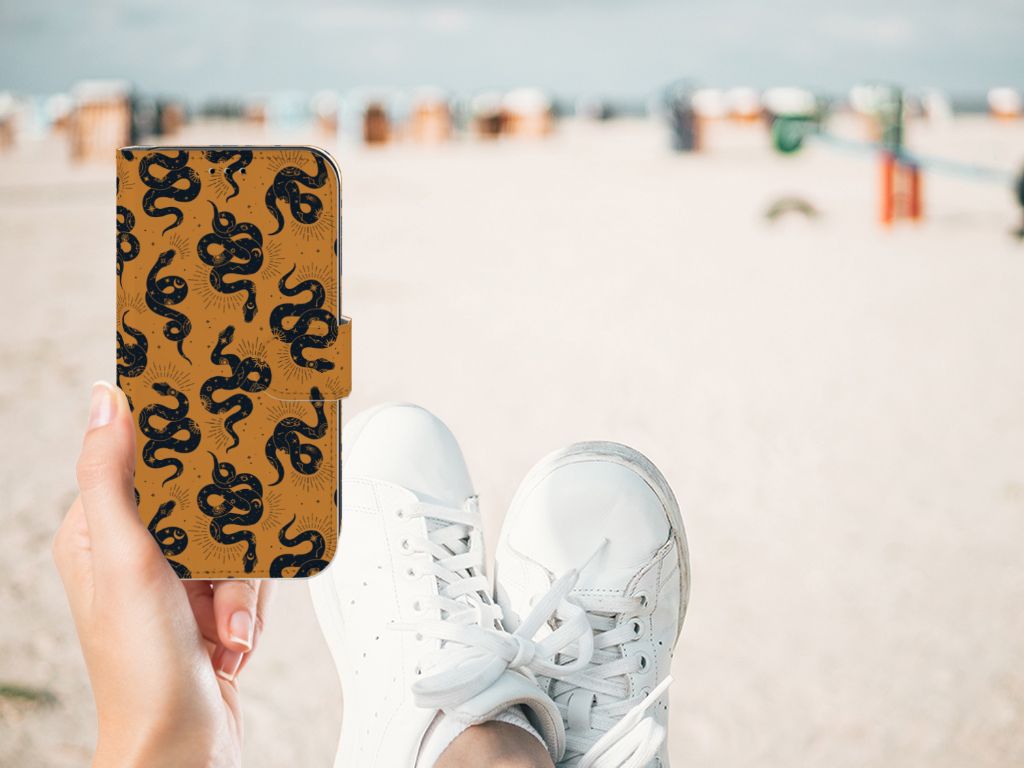 Telefoonhoesje met Pasjes voor Apple iPhone 11 Snakes