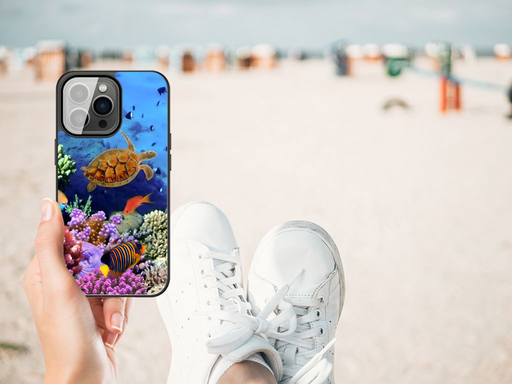 iPhone 13 Pro Max Dierenprint Telefoonhoesje Vissen B2C Telecom