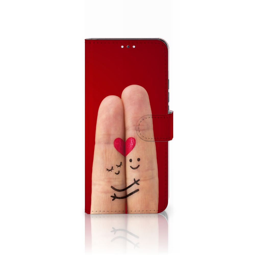 Samsung Galaxy S22 Plus Wallet Case met Pasjes Liefde - Origineel Romantisch Cadeau