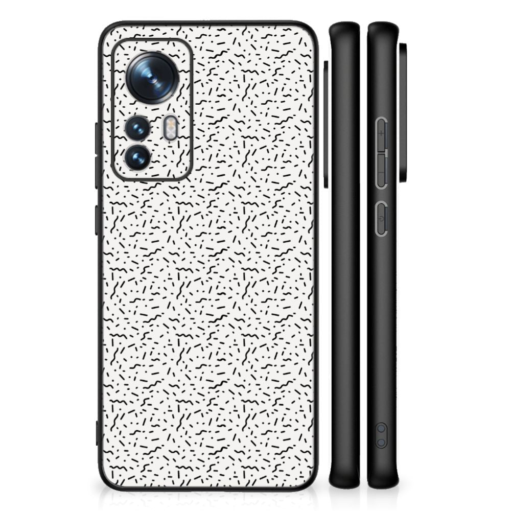 Xiaomi 12 | 12X Back Case Stripes Dots B2C Telecom