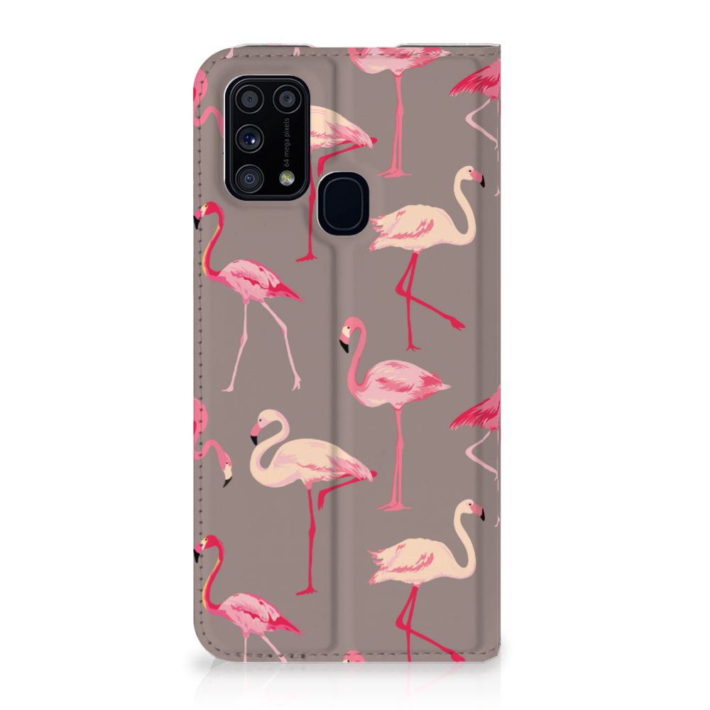 Samsung Galaxy M31 Hoesje maken Flamingo - B2C Telecom