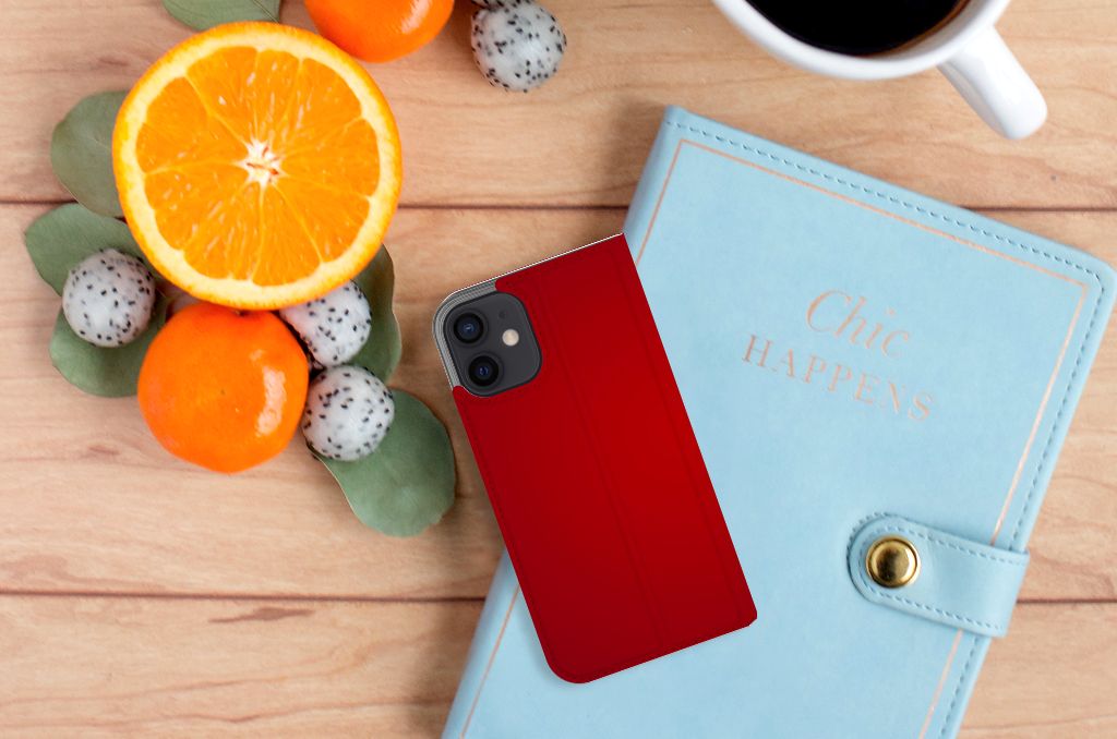 iPhone 12 Mini Hippe Standcase Liefde - Origineel Romantisch Cadeau - B2C Telecom