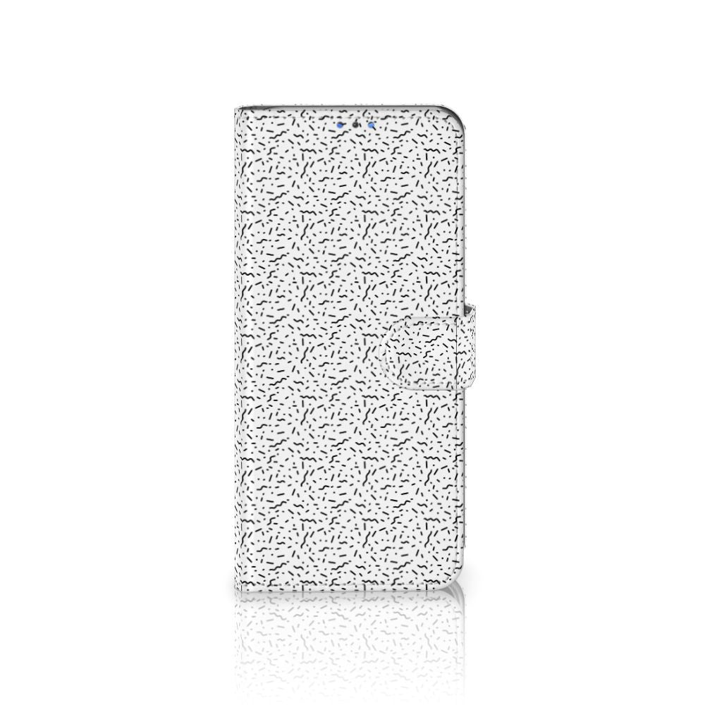 Motorola G8 Power Lite Telefoon Hoesje Stripes Dots