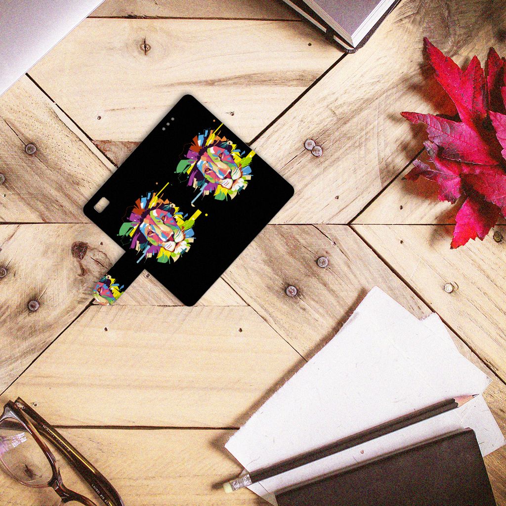 Huawei Ascend P8 Lite Leuk Hoesje Lion Color