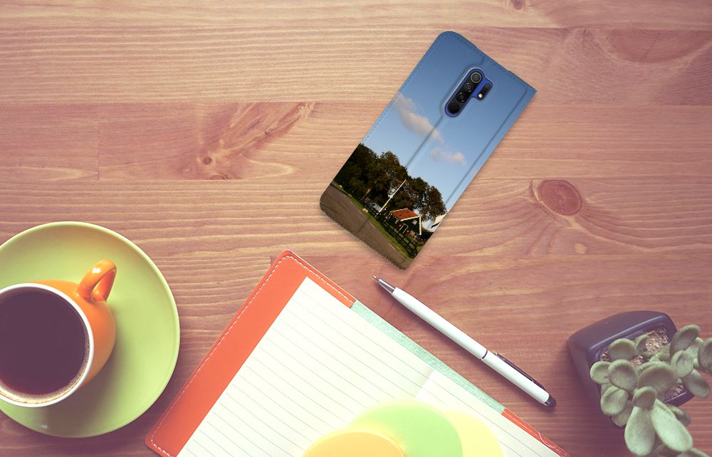 Xiaomi Redmi 9 Book Cover Molen - B2C Telecom