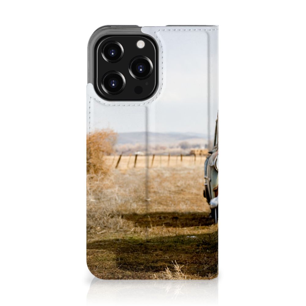 iPhone 13 Pro Stand Case Vintage Auto - B2C Telecom