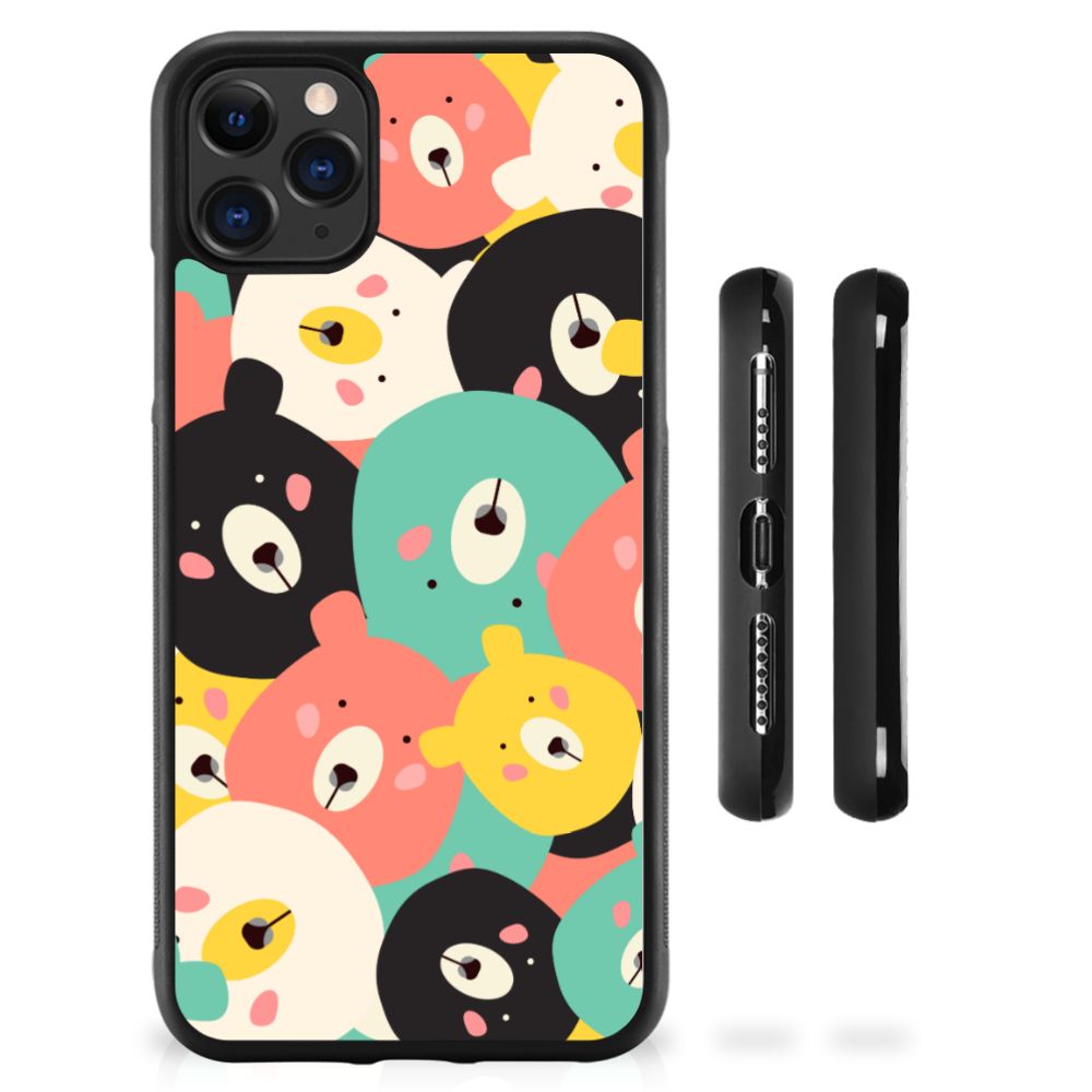 Apple iPhone 11 Pro Max Bumper Hoesje Bears B2C Telecom