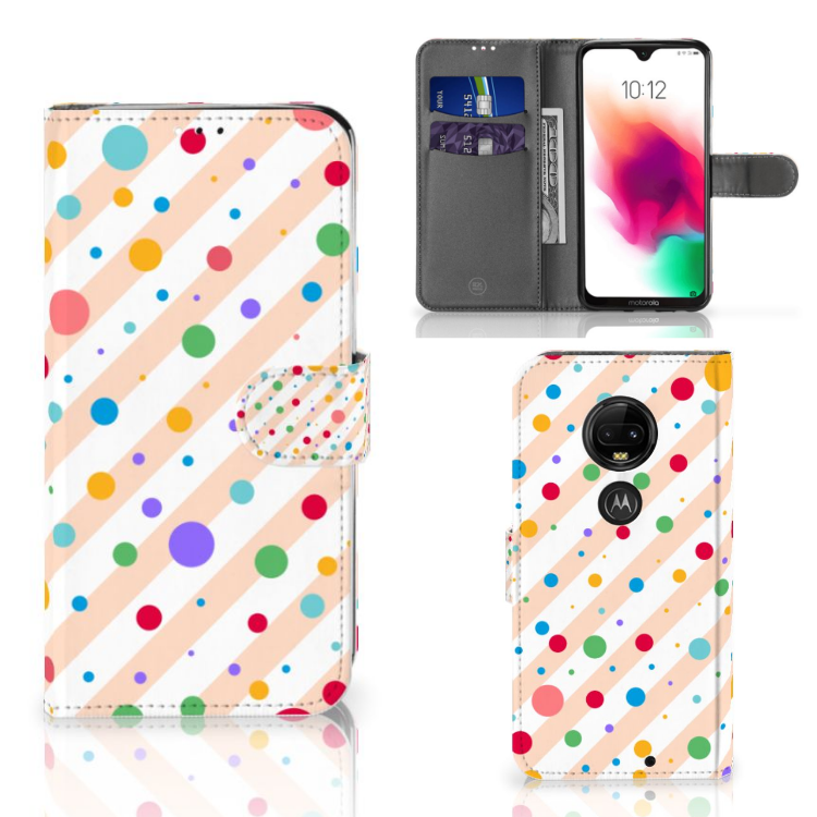 Motorola Moto G7 | G7 Plus Telefoon Hoesje Dots