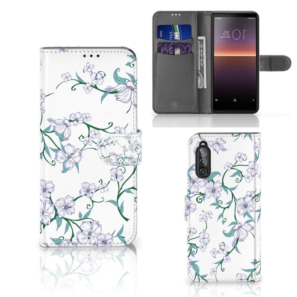 Sony Xperia 10 II Uniek Hoesje Blossom White