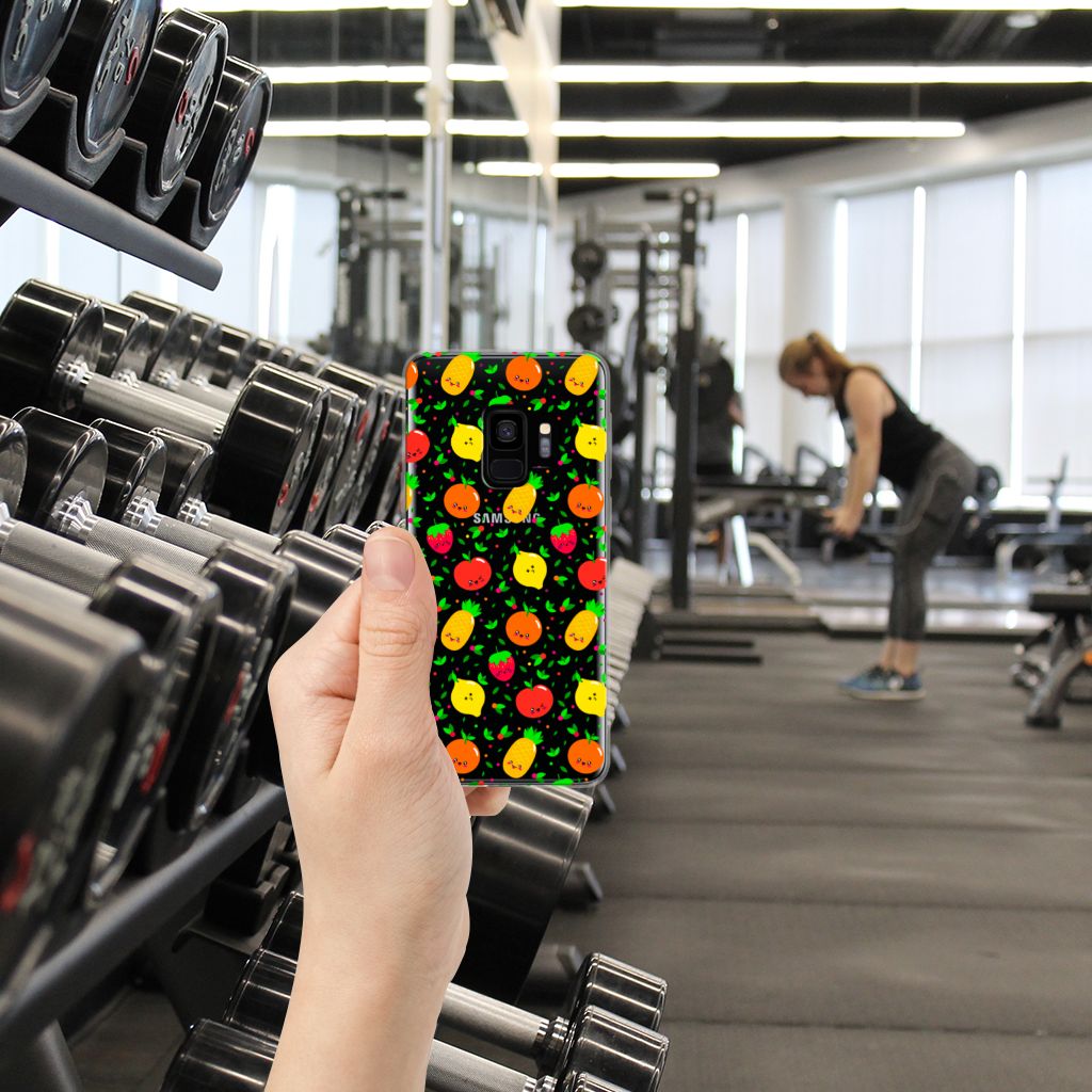 Samsung Galaxy S9 Siliconen Case Fruits