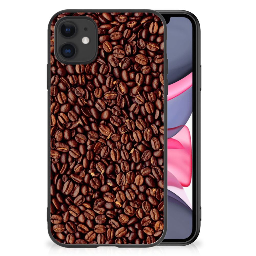 iPhone 11 Back Cover Hoesje Koffiebonen B2C Telecom