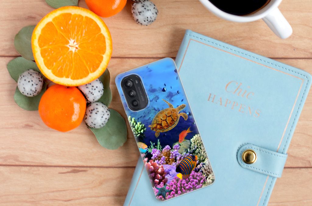 Motorola Moto G52/G82 TPU Hoesje Vissen B2C Telecom