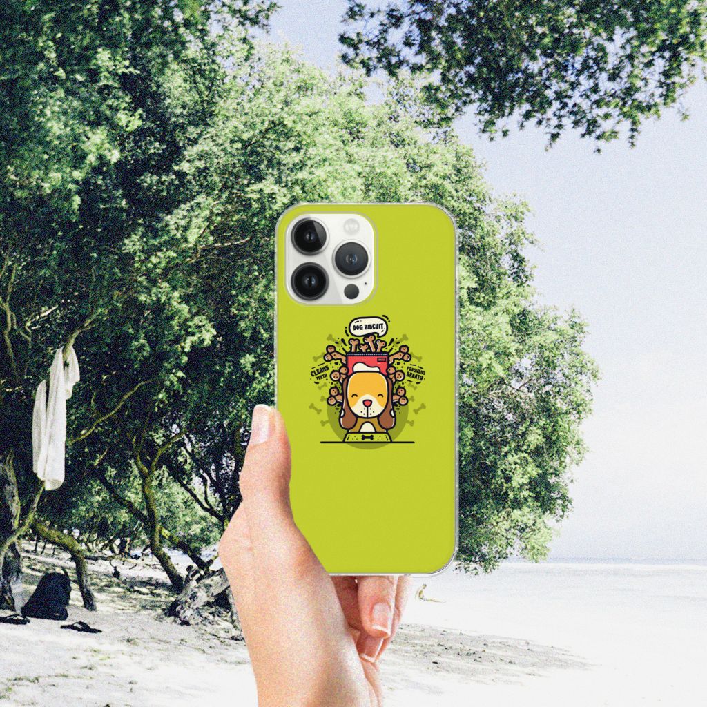 iPhone 13 Pro Max Telefoonhoesje met Naam Doggy Biscuit B2C Telecom