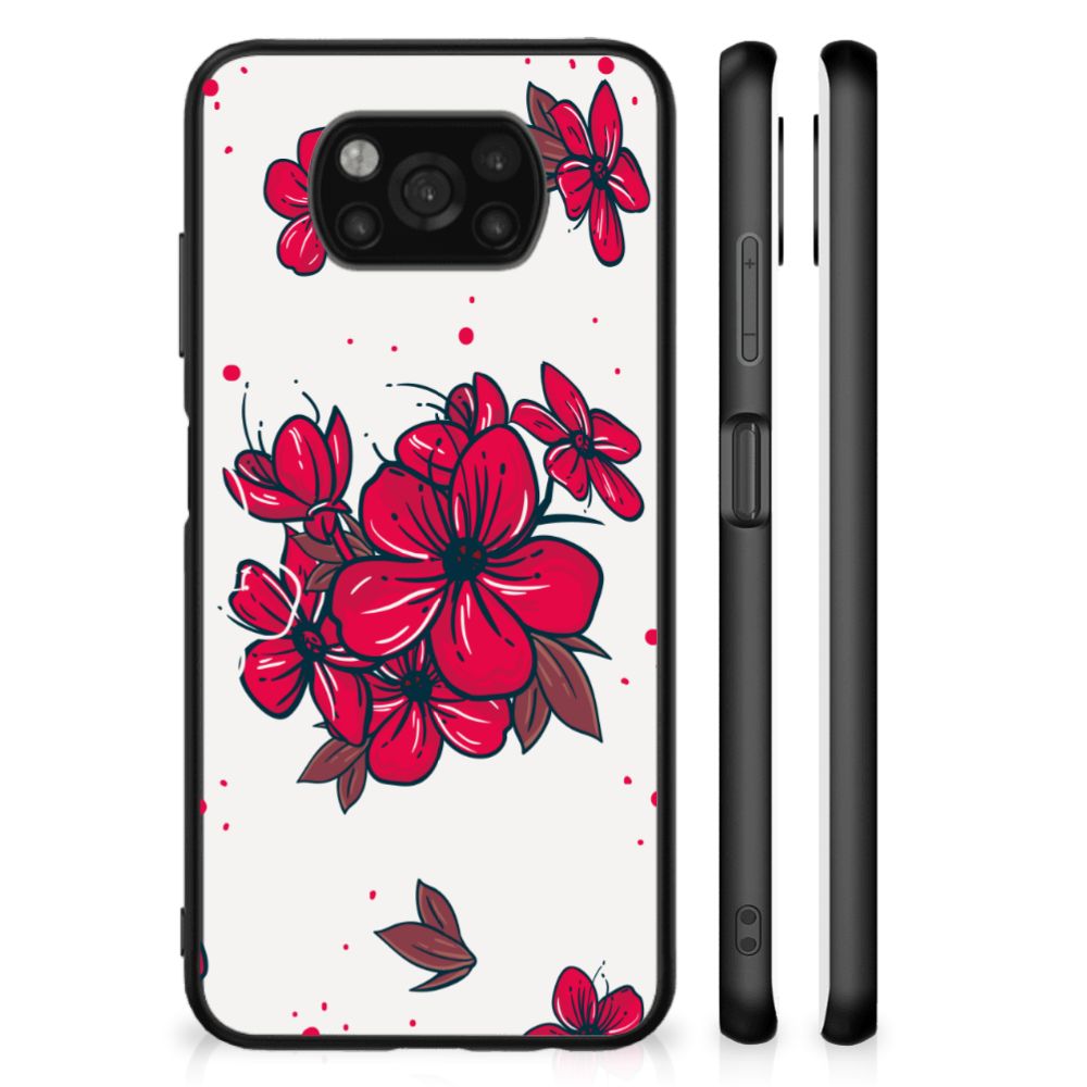 Xiaomi Poco X3 | X3 Pro Bloemen Hoesje Blossom Red