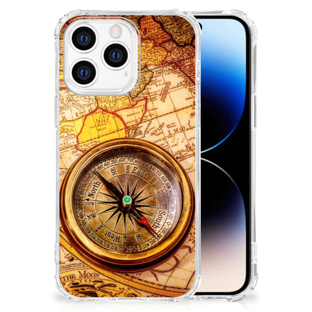 iPhone 14 Pro Telefoonhoesje met valbescherming Kompas B2C Telecom