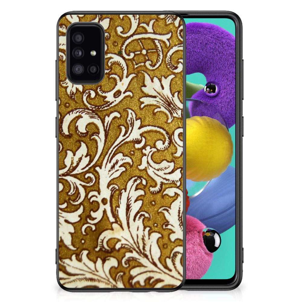 Hoesje TPU Samsung Galaxy A51 Barok Goud