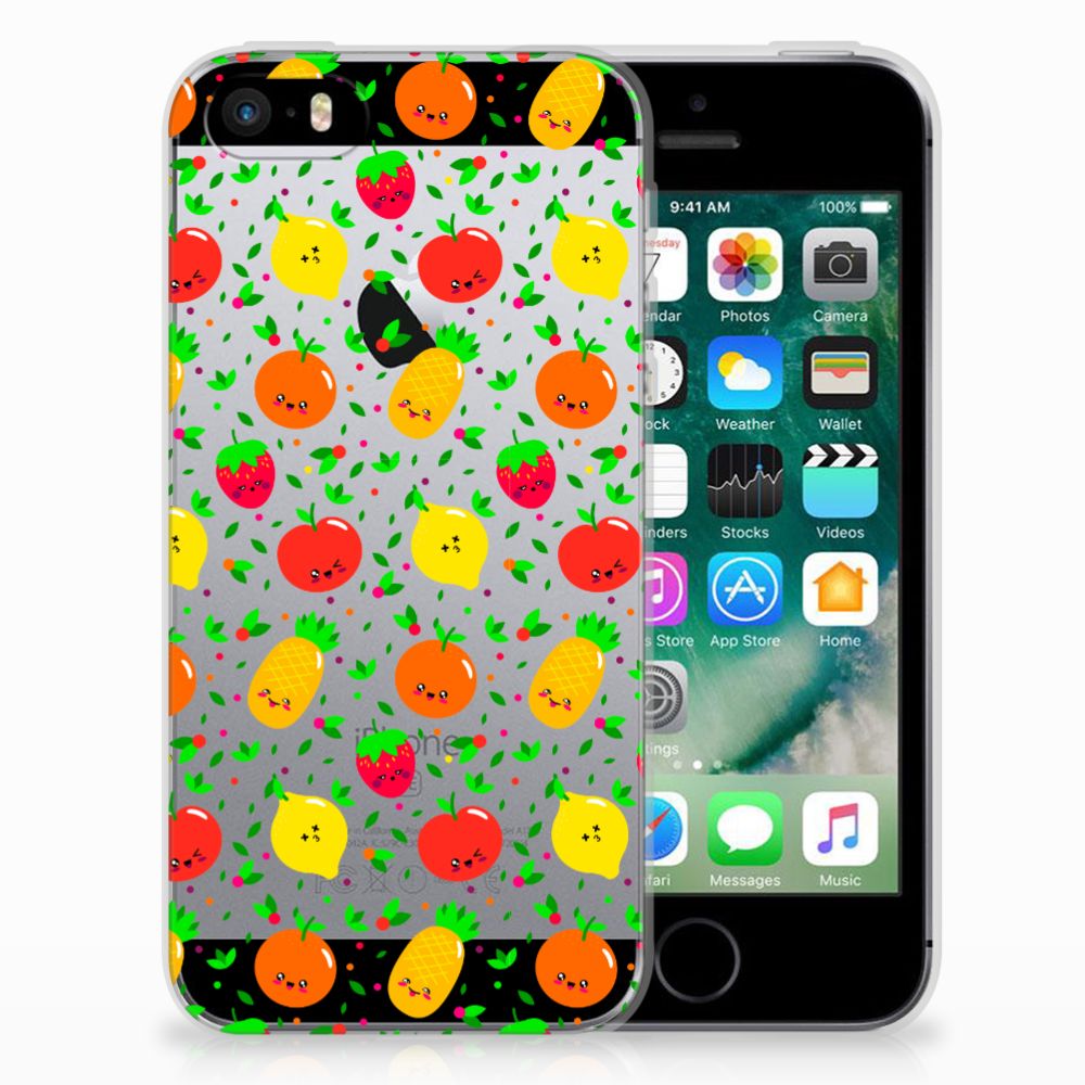 Apple iPhone SE | 5S Siliconen Case Fruits