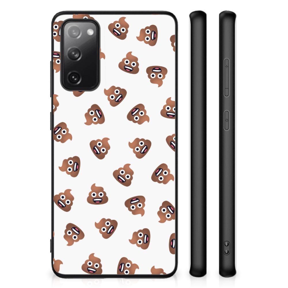 Back Case voor Samsung Galaxy S20 FE Poep Emojis B2C Telecom