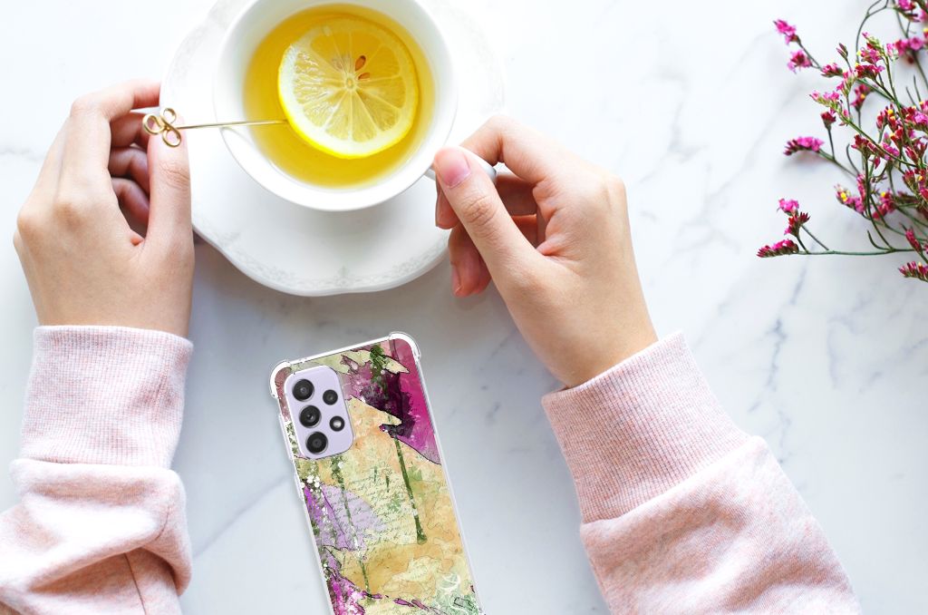 Back Cover Samsung Galaxy A33 Letter Painting B2C Telecom