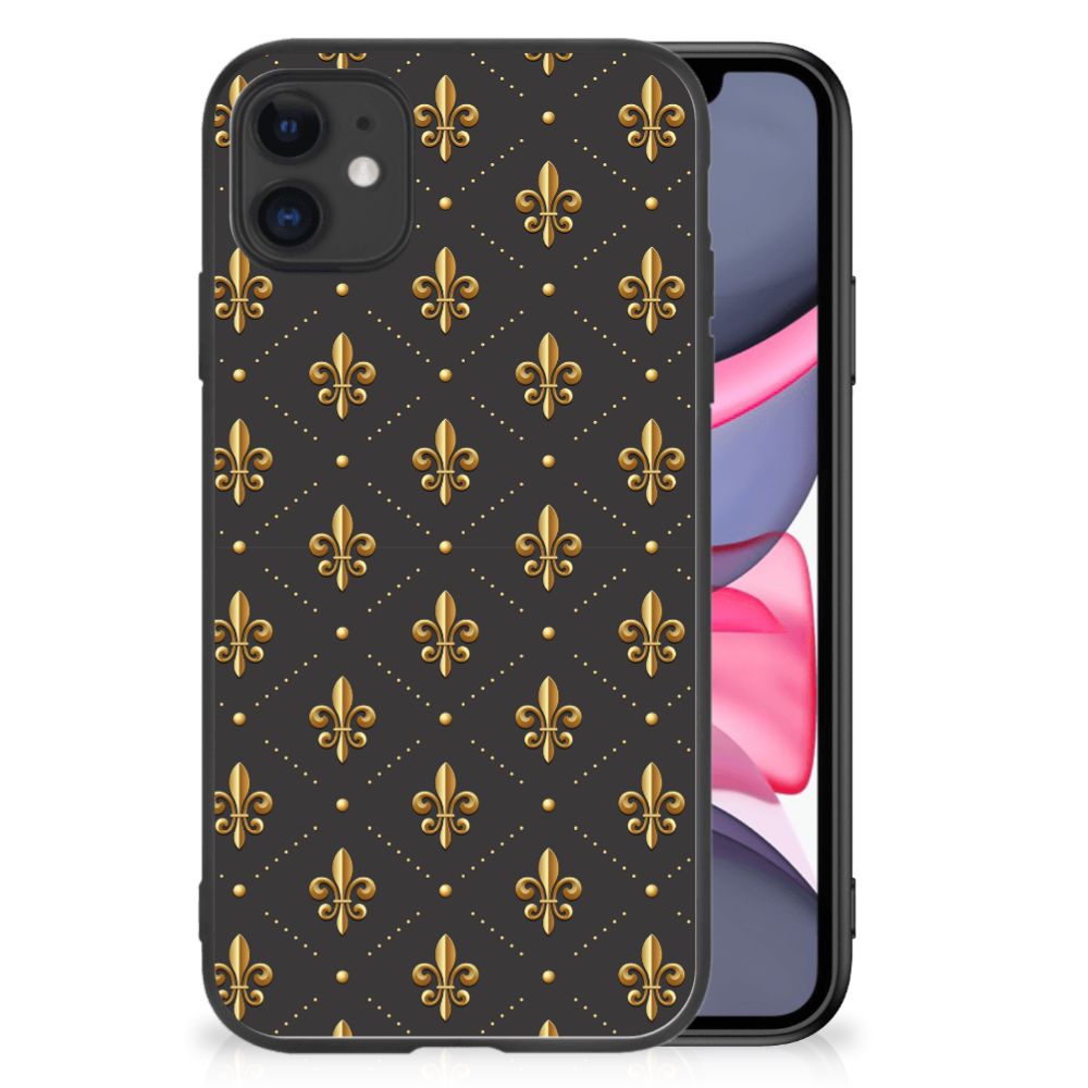 iPhone 11 Back Case Franse Lelie