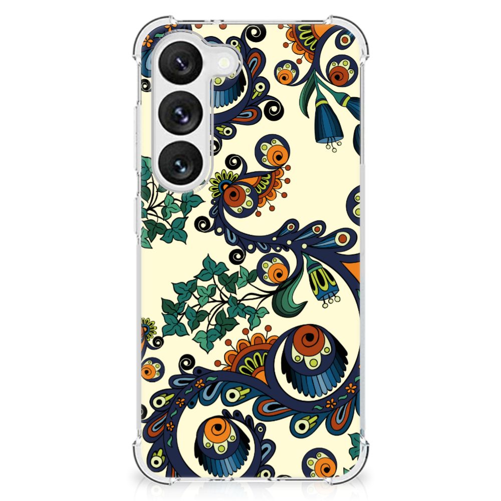 Anti Shock Case Samsung Galaxy S23 Barok Flower B2C Telecom