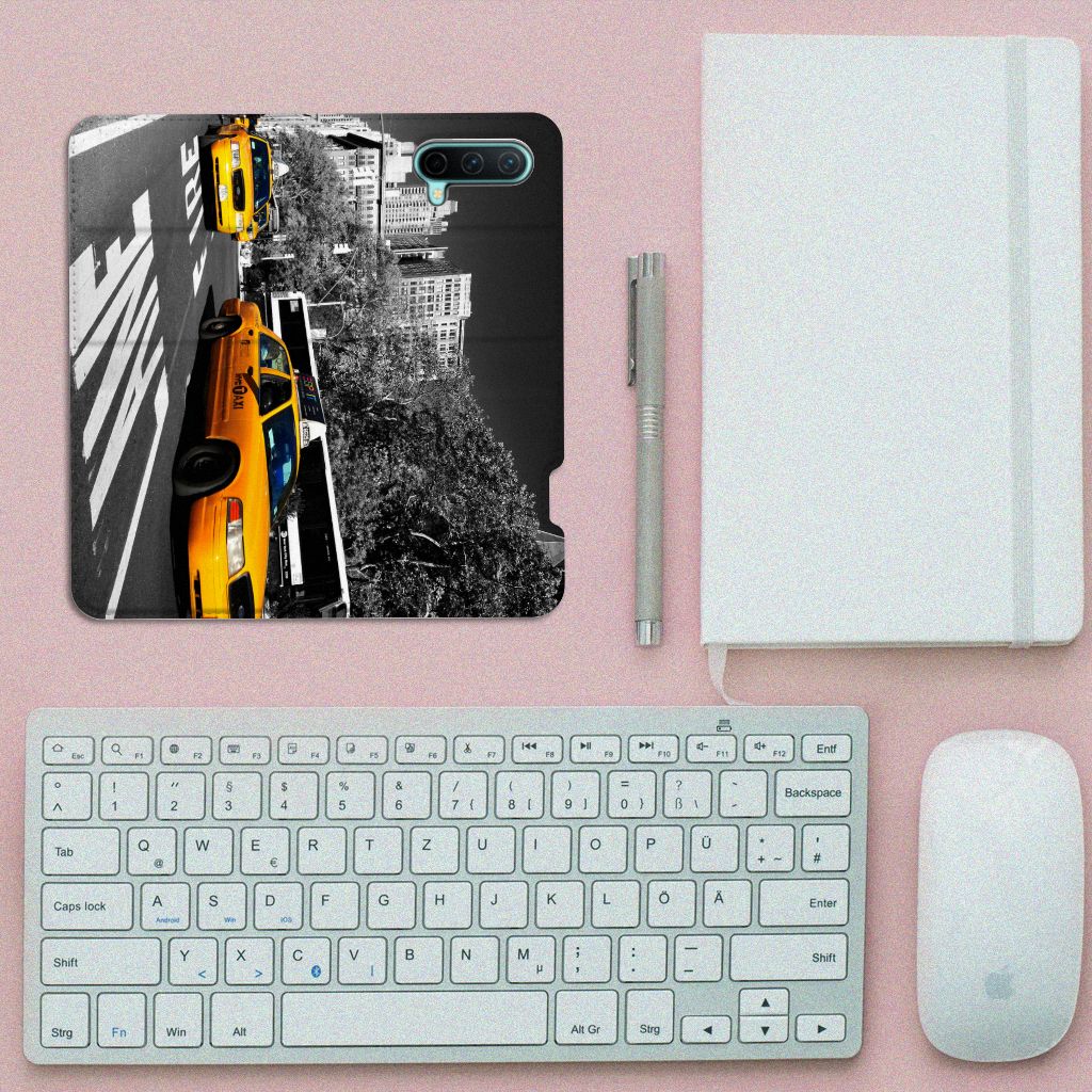 OnePlus Nord CE 5G Book Cover New York Taxi - B2C Telecom