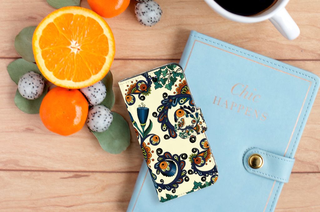 Wallet Case Samsung Galaxy S10e Barok Flower