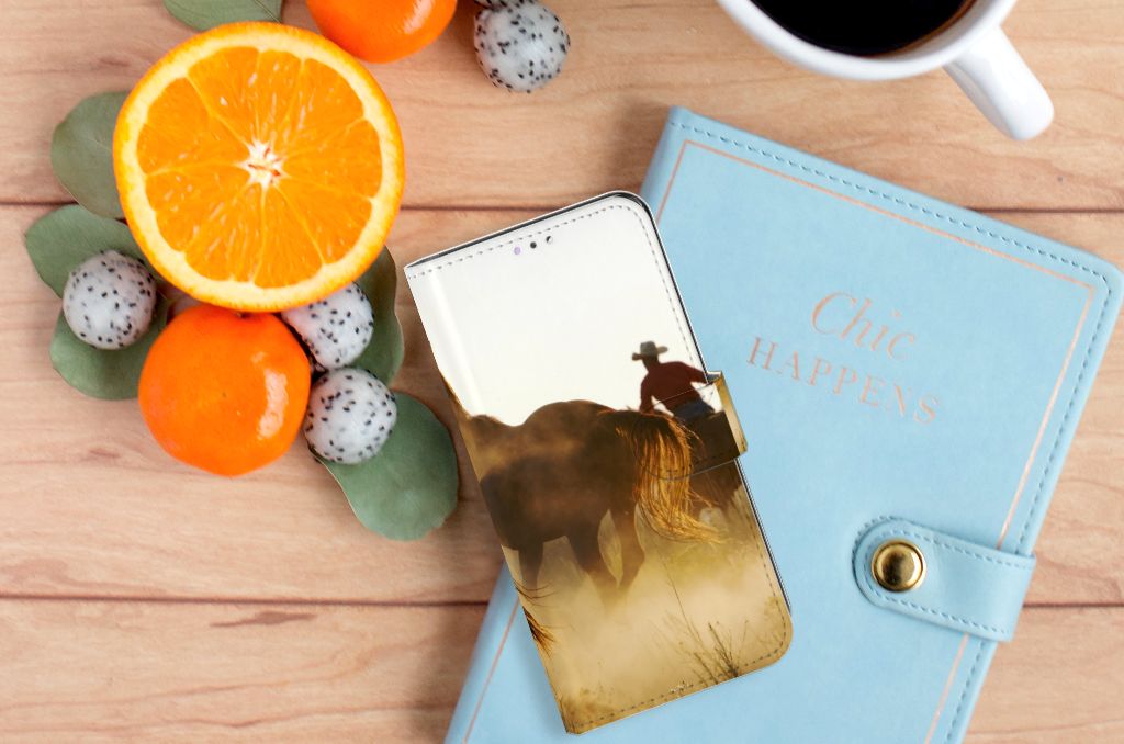 Samsung Galaxy A32 4G Telefoonhoesje met Pasjes Design Cowboy