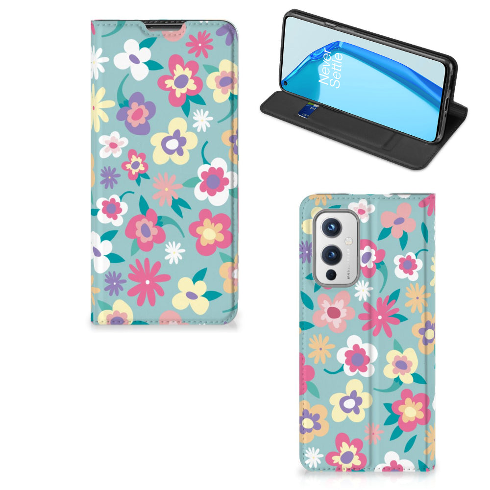 OnePlus 9 Smart Cover Flower Power